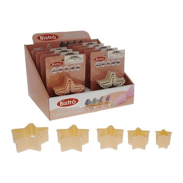 Set Cortador Para Galleta X 5 Pzas 