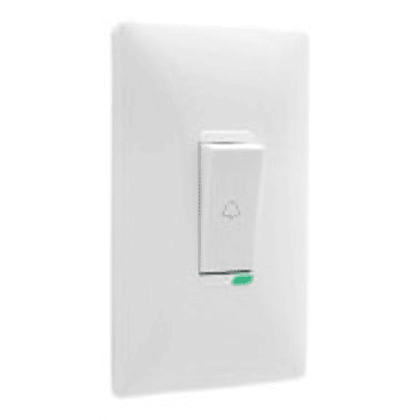 Pulsador Para Timbre Futura Sencillo 