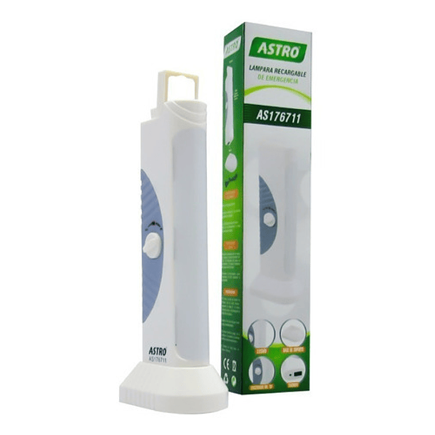 Linterna Con Base Recargable 