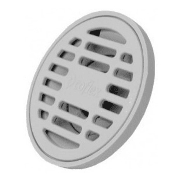 Rejilla Redonda De 2  En Abs Gris 