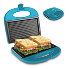 Sanduchera Grill Azul Turquesa 1