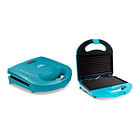 Sanduchera Grill Azul Turquesa 2