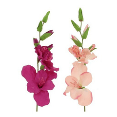 Flor Bonche Artificial De 3 Flores 65 Cm