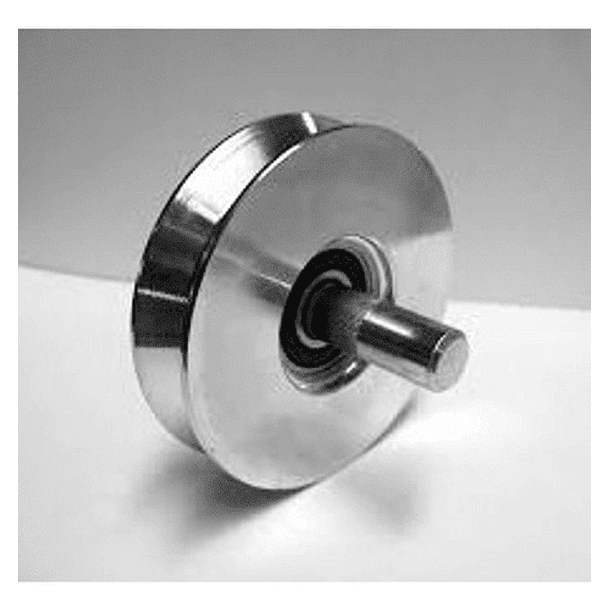 Rueda En V 3 1/2 Pulgada Con Pasador 275 Kg 