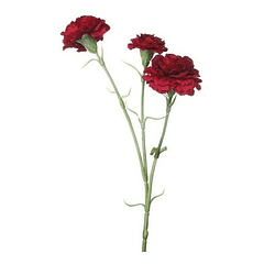 Flor Clavel Rojo 61 Cm
