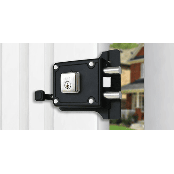 Cerradura Sobreponer 107-70 2b Sd Negra 