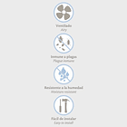 Zapatero Piso Blanco Rejiplas 4