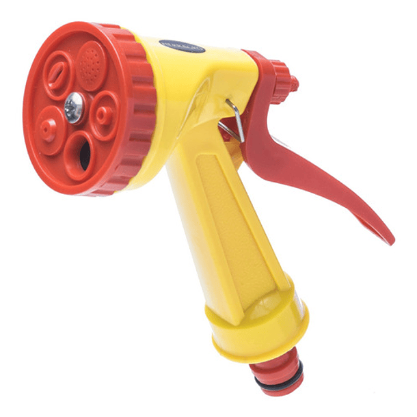 Pistola Plástica Para Jardín 5 Funciones 