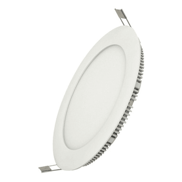 Panel Led Redondo Inc. Luz Cálida De 12 Vatios - 16 Cm 