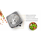 Estufa Eléctrica De 1 Puesto Gris Jaspeado 2