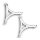 2 Soportes Adaptadores Rejiplas 1