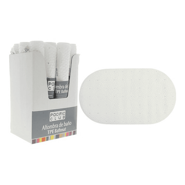 Alfombra Para Baño Figura En Piedras 69x39cm Con Chupas 