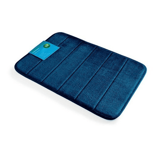 Tapete De Baño 40 X 60 Cm Azul 