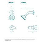 Ducha Sencilla Dalia Pro 2