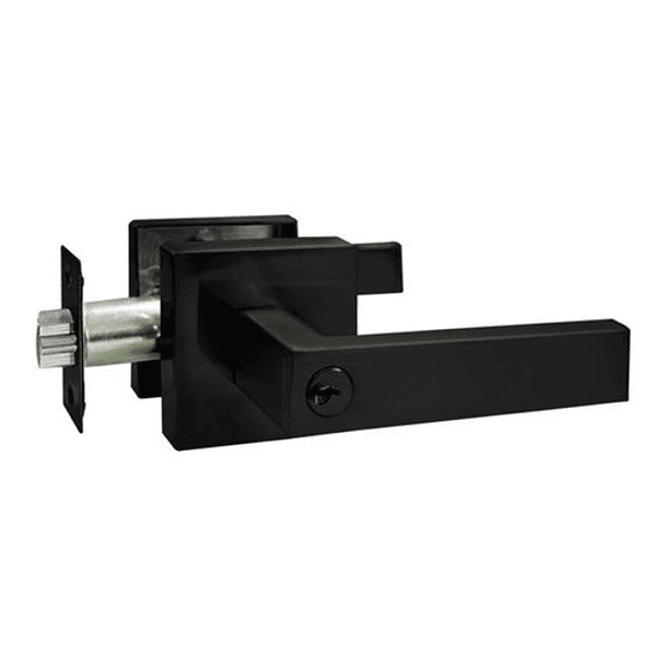 Cerradura Bari Us10b Baño Negra Yale 