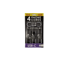 Cable Usb Tipo C De 1.2 Metros Por 4 Und 3