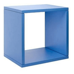 Cubo Simple 1.5 X 28 X 28 X 20 Cm Azul
