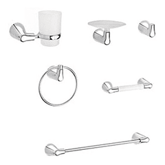Kit de accesorios para baño Cascade de Corona