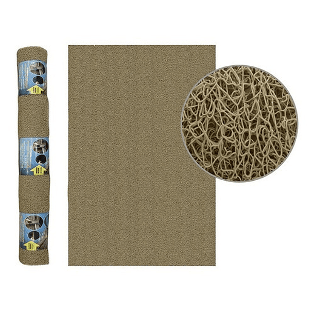 Alfombra De Área Beige 1,23 X 1,5 M 