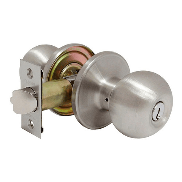 Cerradura Para Baño Orion Pomo Acero 