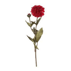 Flor Artificial De Otoño Roja