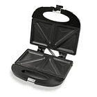 Sanduchera Home Elements 2 Puestos Negra 2