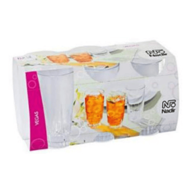 Set De 6 Vasos De 8 Onzas 