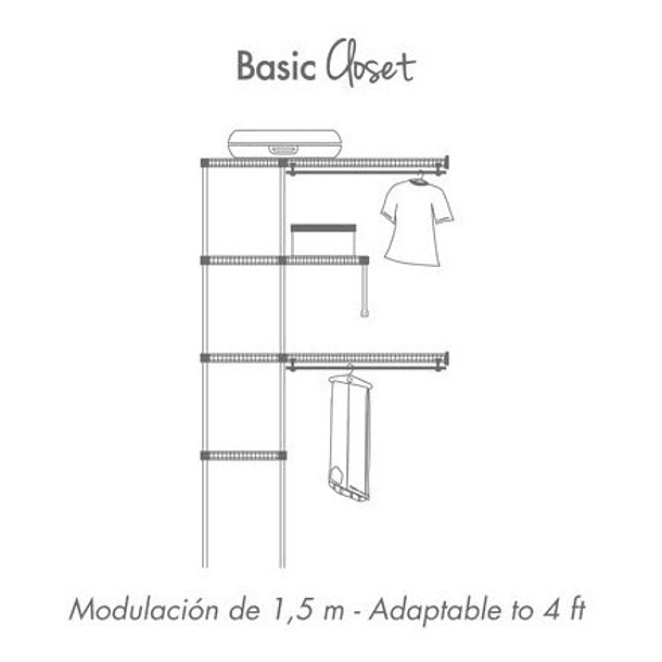 Basic Closet Blanco Rejiplas 4