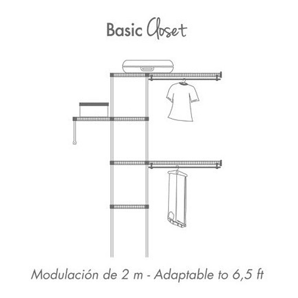 Basic Closet Blanco Rejiplas 5