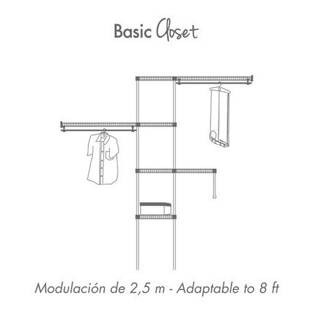 Basic Closet Blanco Rejiplas 6