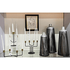 Portaretrato Negro y Dorado 27 X 2 X 32 Cm 2