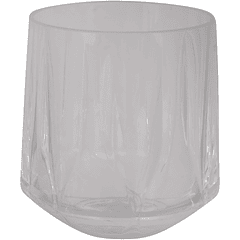 Vaso Plástico Transparente 330Ml 8.8 X 8.8 X 9.3 Cm