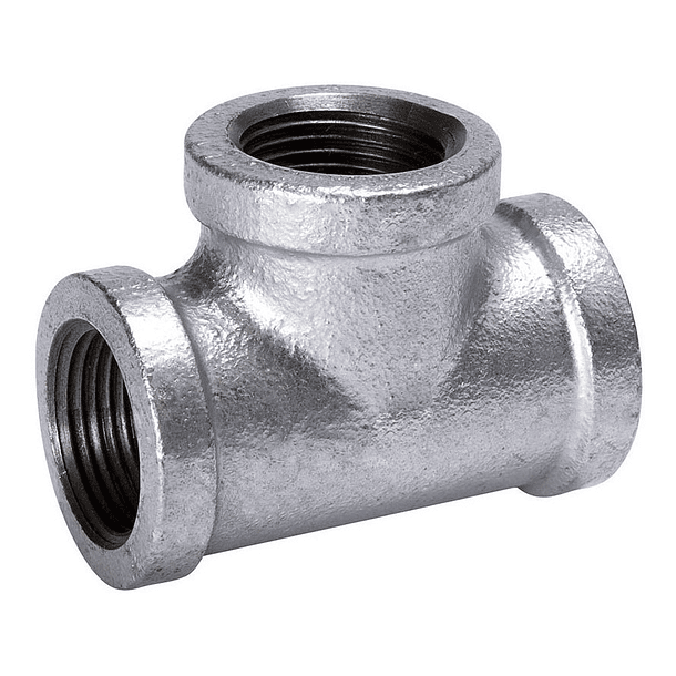 Tee Galvanizada 1/2