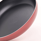 Sartén Antiadherente Rojo Sin Tapa De 20 Cm 3