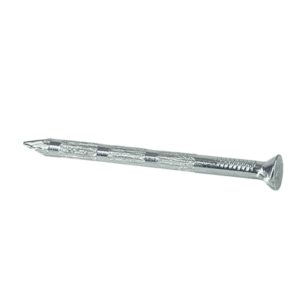 Clavo De Acero Estriado Vertical 2 X 4.30 Por 500 Gr 