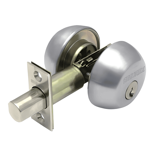 Cerrojo Doble Llave B362 Cromado 