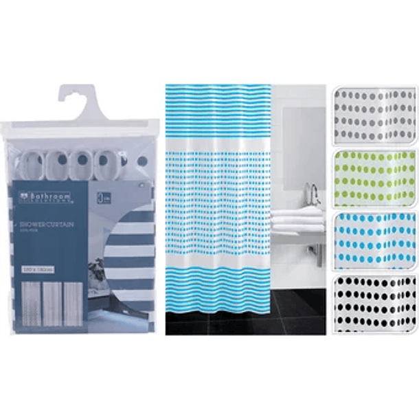 Cortinas De Baño 180 X 180 Cm 