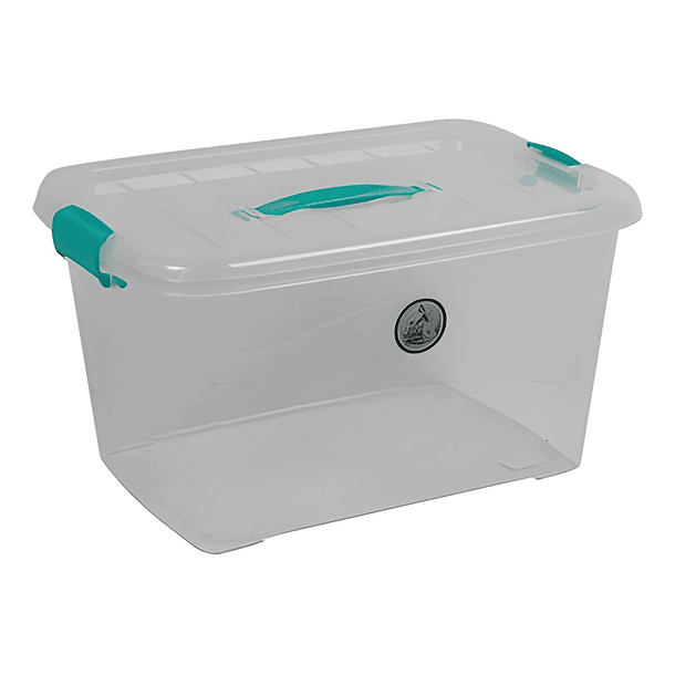 Caja Plástica Con Tapa Surtida 20 Lt 