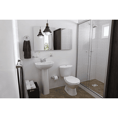 Pared Plana Blanco Cara Única 30 x 45