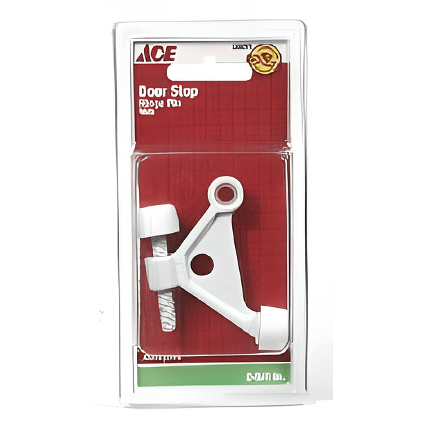 Tope Puerta Pasador Bisagra Blanco Ace 