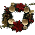 Portavela Diseño Corona X 4 Puestos De 30 X 30 X 15 Cm 1