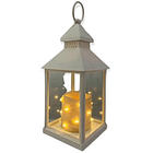 Farol Blanco Con Linterna De Luz Amarilla A Batería 2