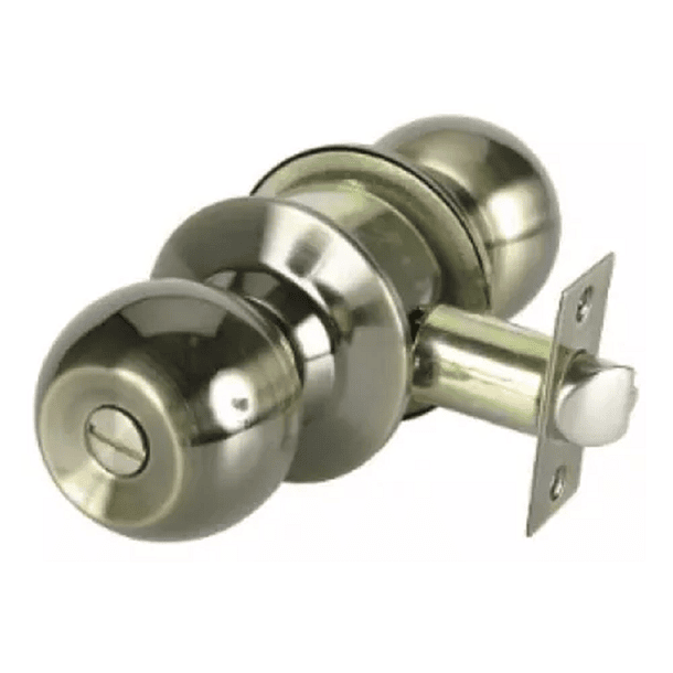 Cerradura Alcoba Pomo Metálico Vera 