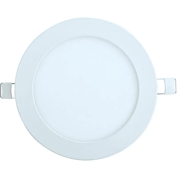 Lampara Panel Led 18 W Redonda De Incrustar 