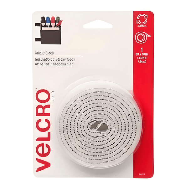 Cinta Velcro Autoadheciva 1.5 M X 1.9 Cm 
