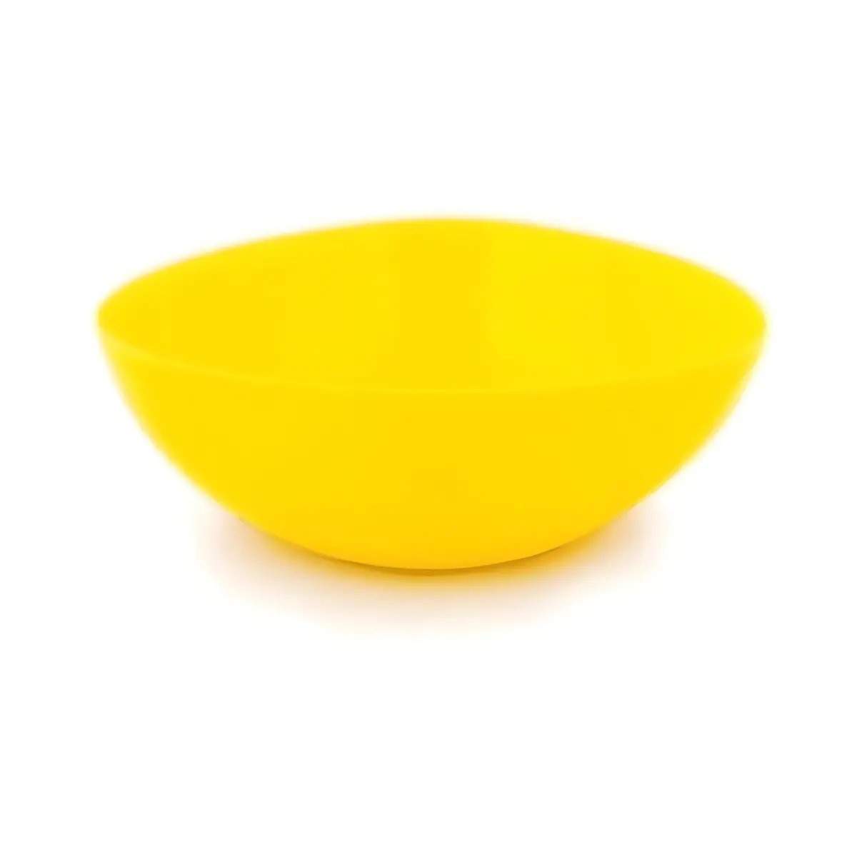 Bowl Triangular Plástico Amarillo 3300 Ml