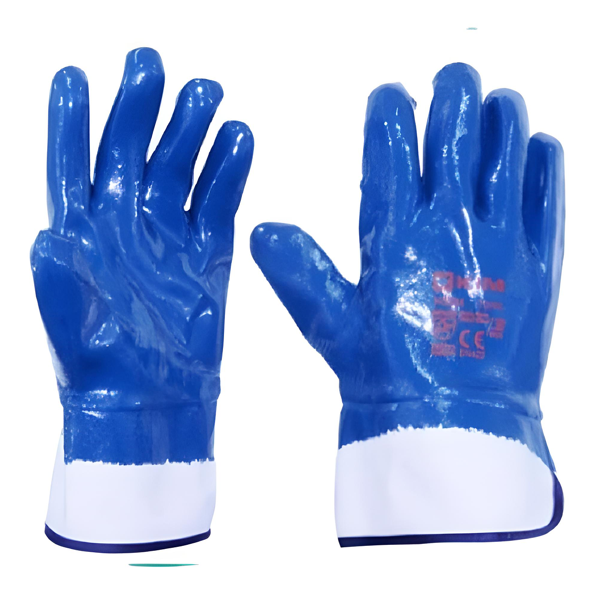 Guanto Da Lavoro Delta Plus Nitrile Leggero Dorso Aerato Giallo - Foto 3