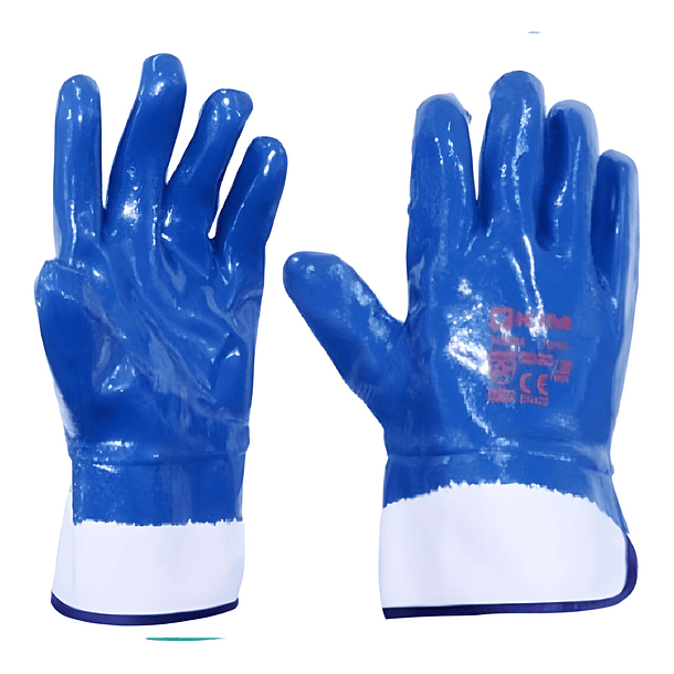 Guante Ares - Nitrilo Trabajo Pesado 