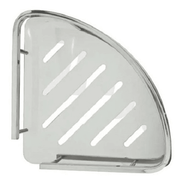 Repisa Para Baño Esquinera En Acero 