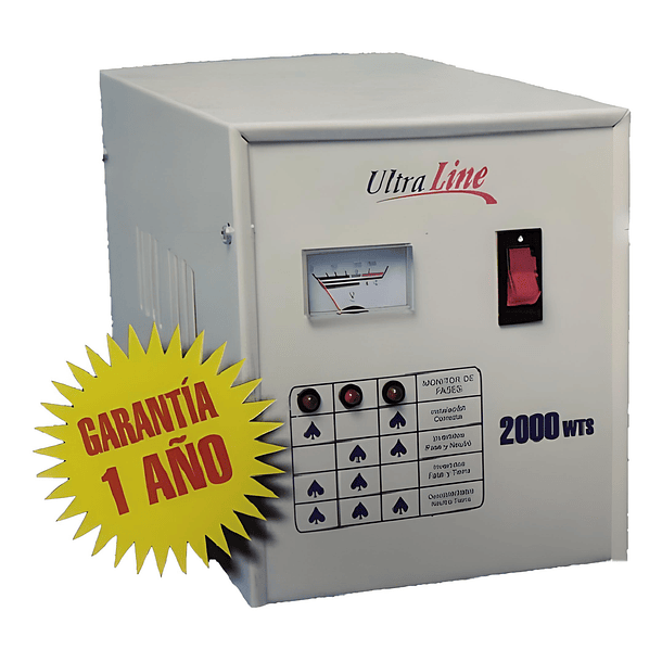 Elevador Regulador De 2000 Vatios 